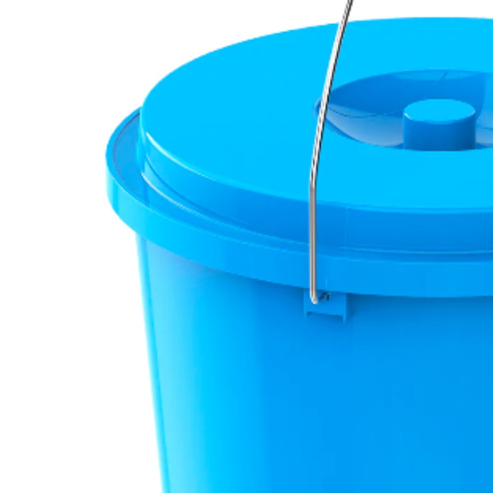 EX 20L Round Plastic Bucket with Steel Handle