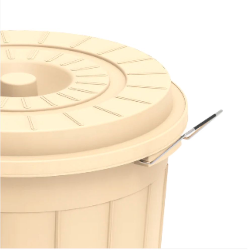 30L Round Plastic Drums with Lid