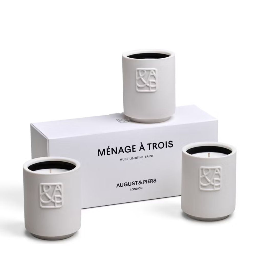 AUGUST&PIERS Ménage À Trois 3x90g