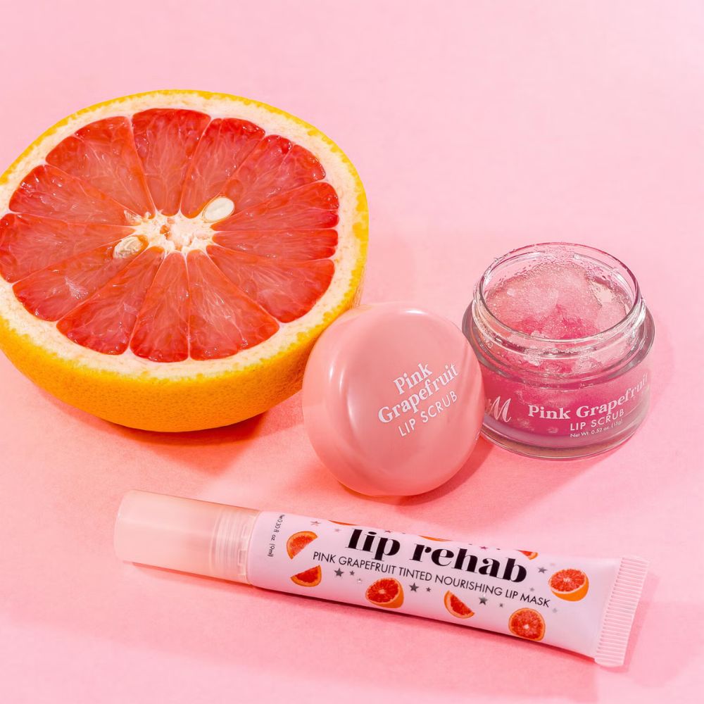 Barry M Cosmetics Lip Rehab Pink Grapefruit Tinted Nourishing Lip Mask 9ml