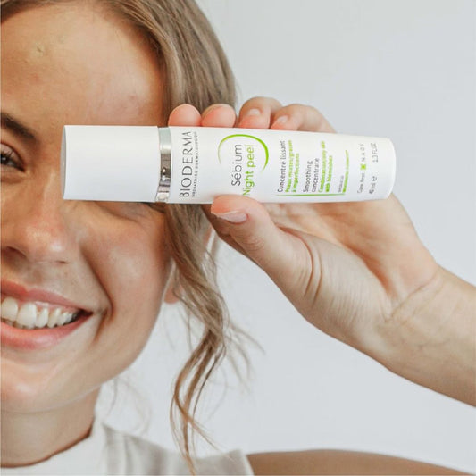 بيوديرما سيبيوم مقشر لطيف للبشرة المختلطة إلى الدهنية 40 مل