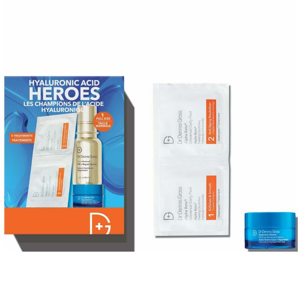 Dr Dennis Gross Skincare Hyaluronic Acid Heroes Kit