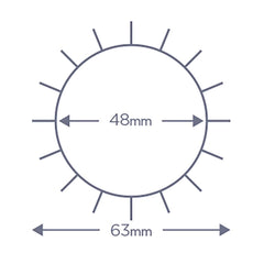 Denman D76 Large ThermoCeramic Curling Brush
