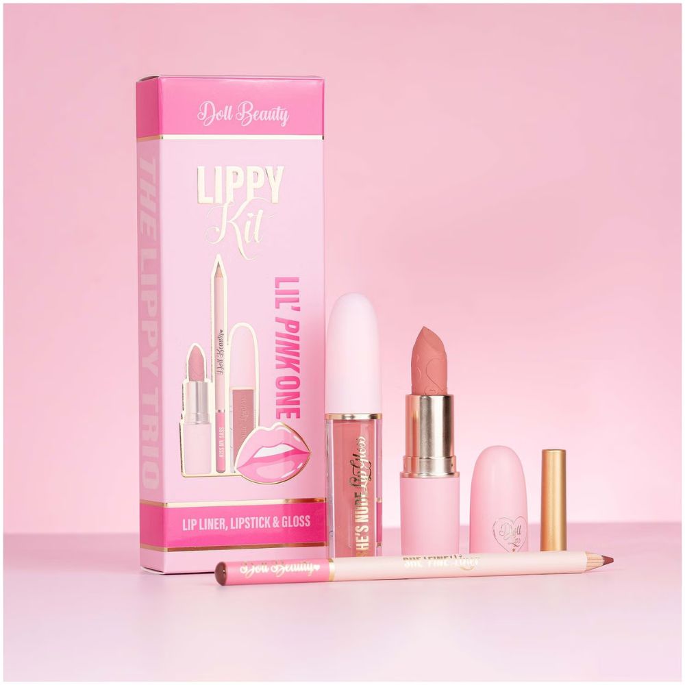 Doll Beauty Lippy Kit - Pink