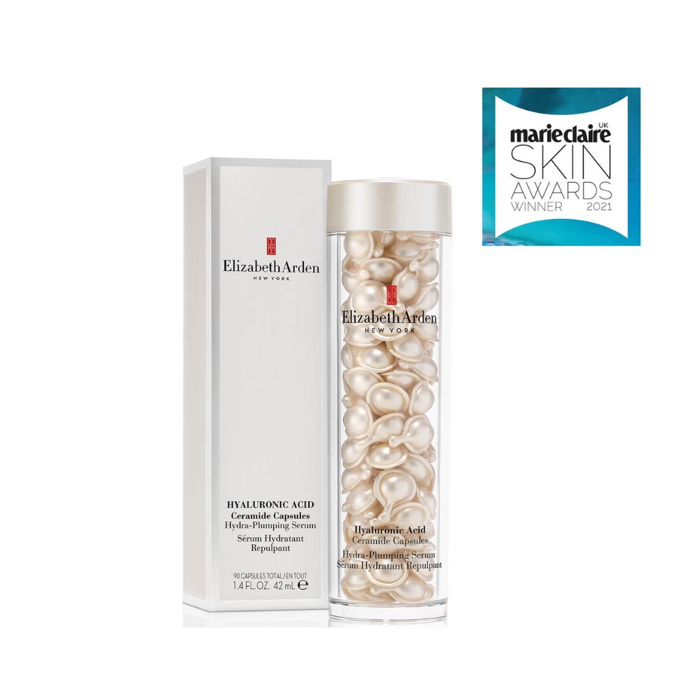 Elizabeth Arden Hyaluronic Acid Ceramide Capsules Hydra-Plumping Serum (90 Capsules)