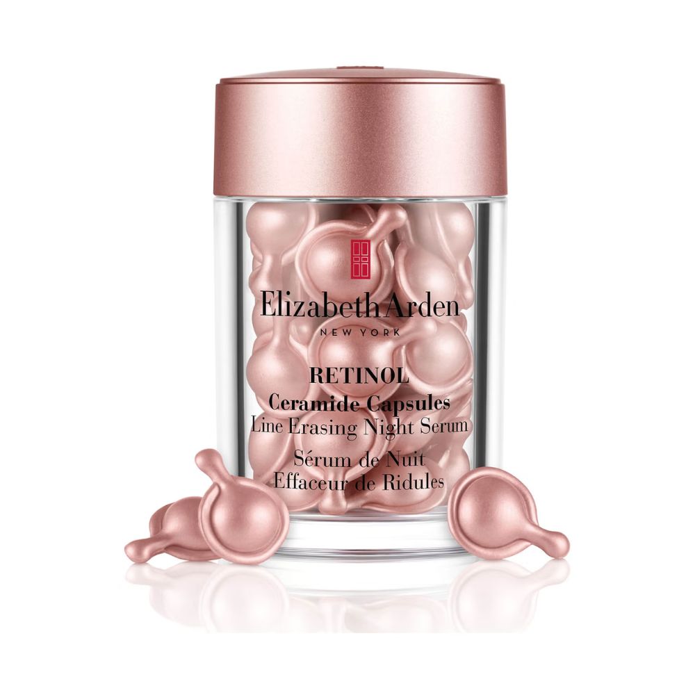 Elizabeth Arden Retinol Ceramide Capsules Line Erasing Night Serum - 30 Pieces (Sleeved Version)