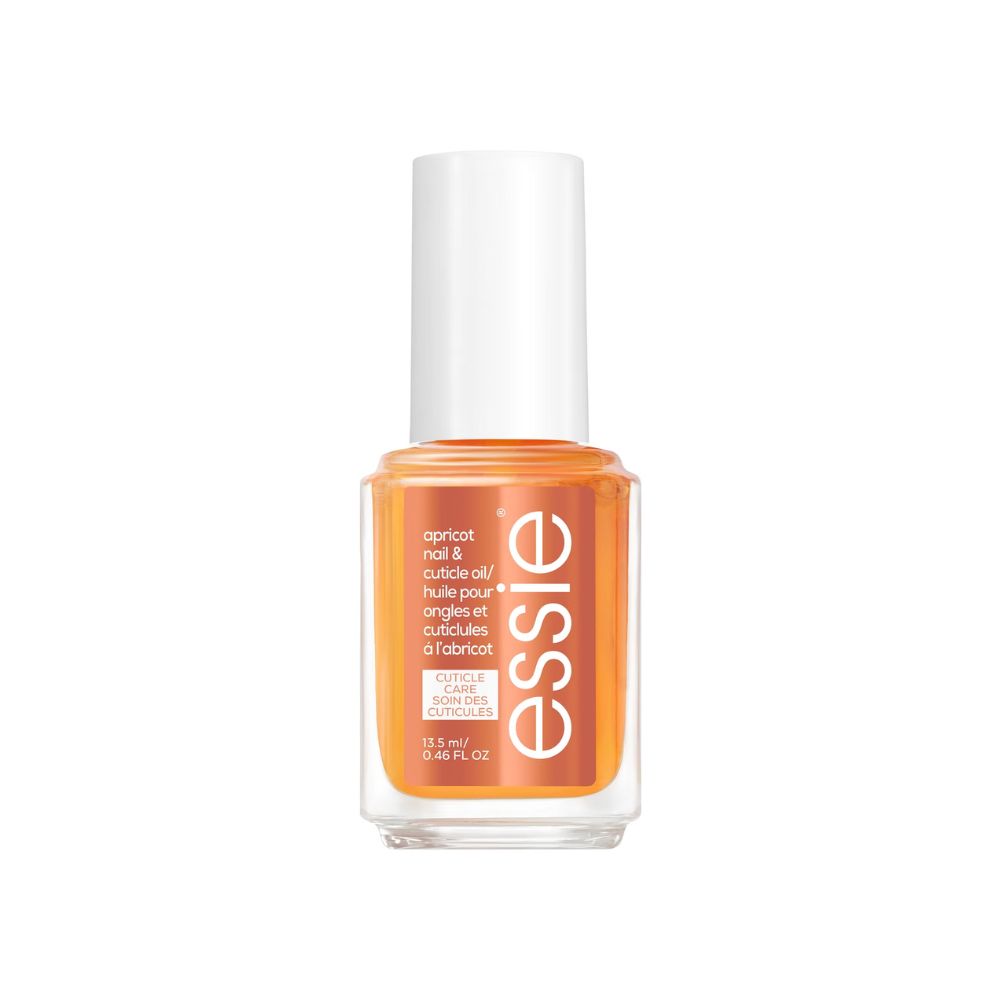 essie Gel Couture Nude Nail Polish Top Coat and Apricot Cuticle Oil Care Bundle