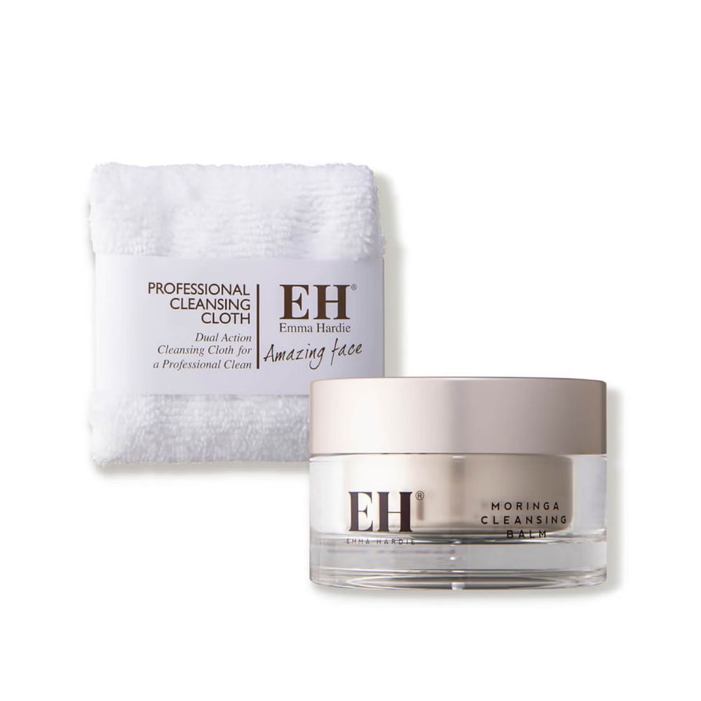 Emma Hardie Moringa Cleansing Balm with Professional Cleansing Cloth 100g