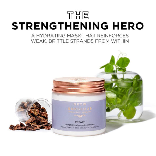 Grow Gorgeous Repair Strengthening Hair and Scalp Mask 200ml