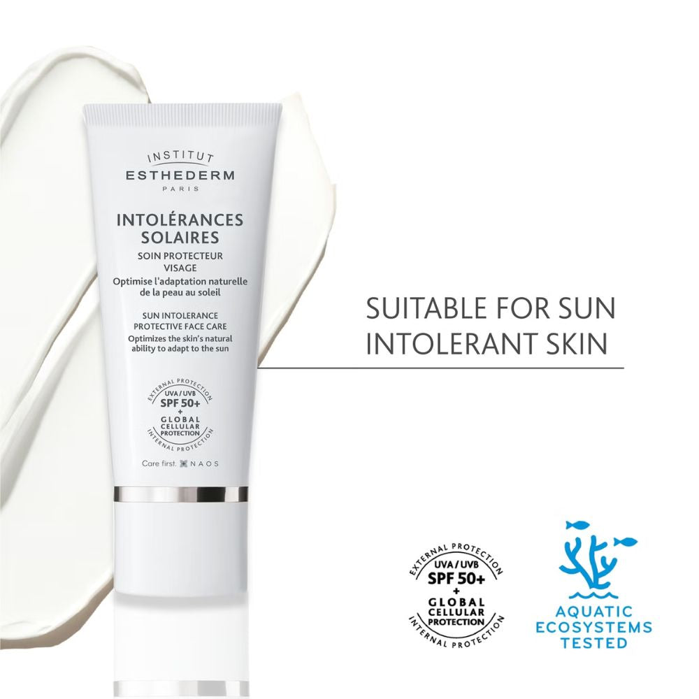 Institut Esthederm Sun Intolerance SPF50+ Protective Face Sun Cream For Sun Allergy Skin 50ml