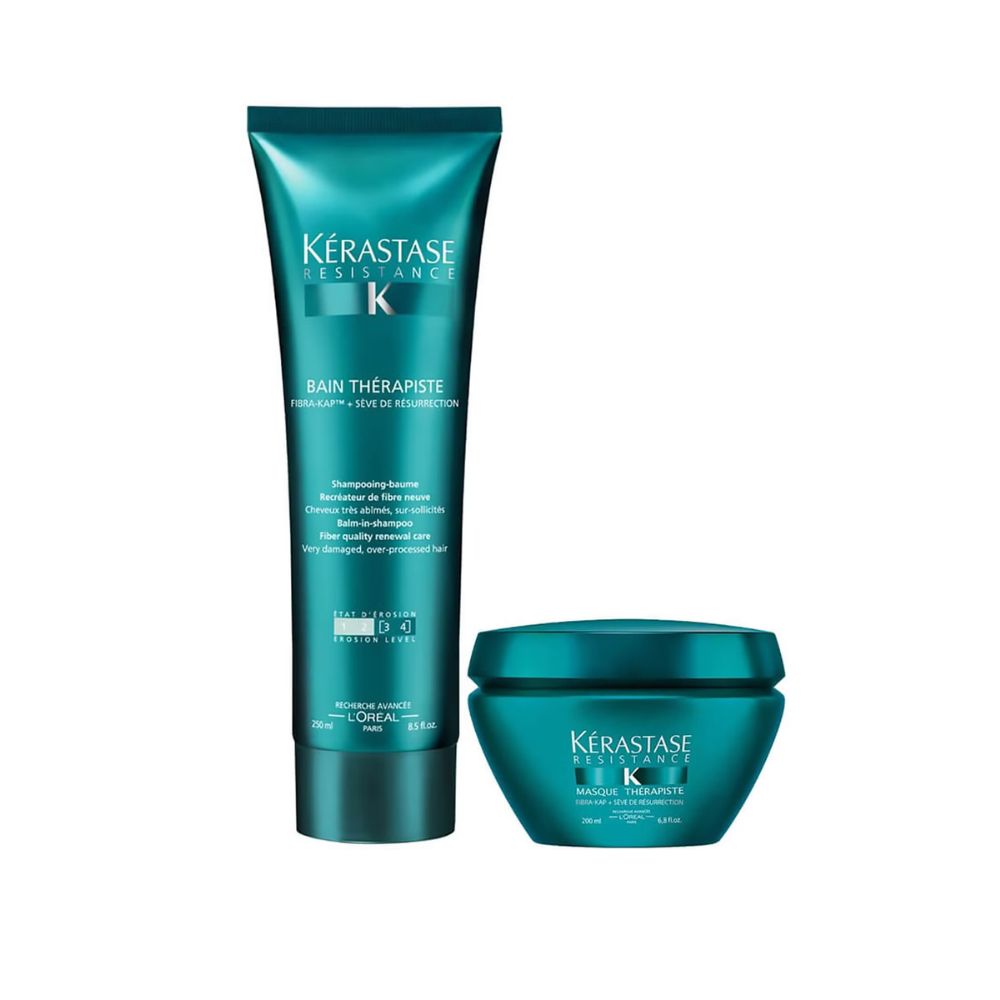 Kérastase Resistance Therapiste Shampoo and Masque Duo