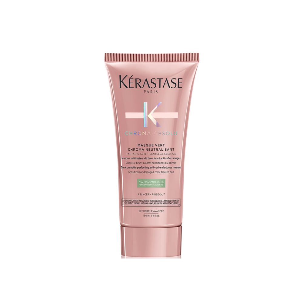 Kérastase Chroma Absolu Masque Vert Chroma Neutralisant Hair Mask for Colour Vibrancy 150ml