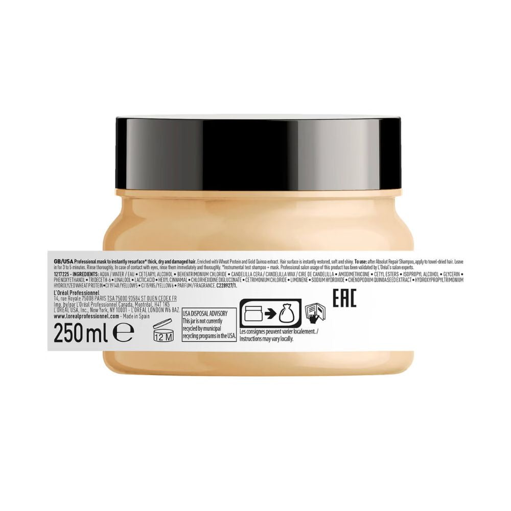 L'Oréal Professionnel Absolut Repair Mask for Dry and Damaged Hair 250ml