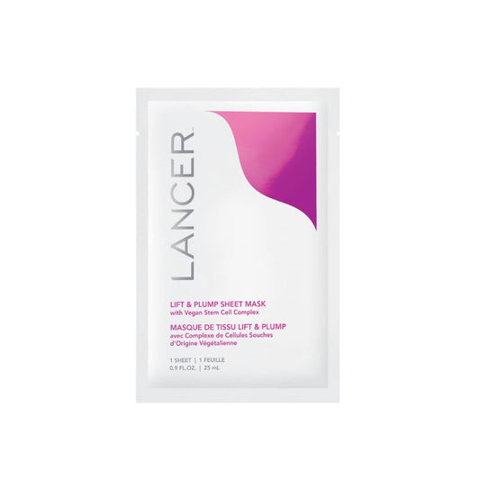 Lancer Skincare Lift & Plump Sheet Mask 4 Pack