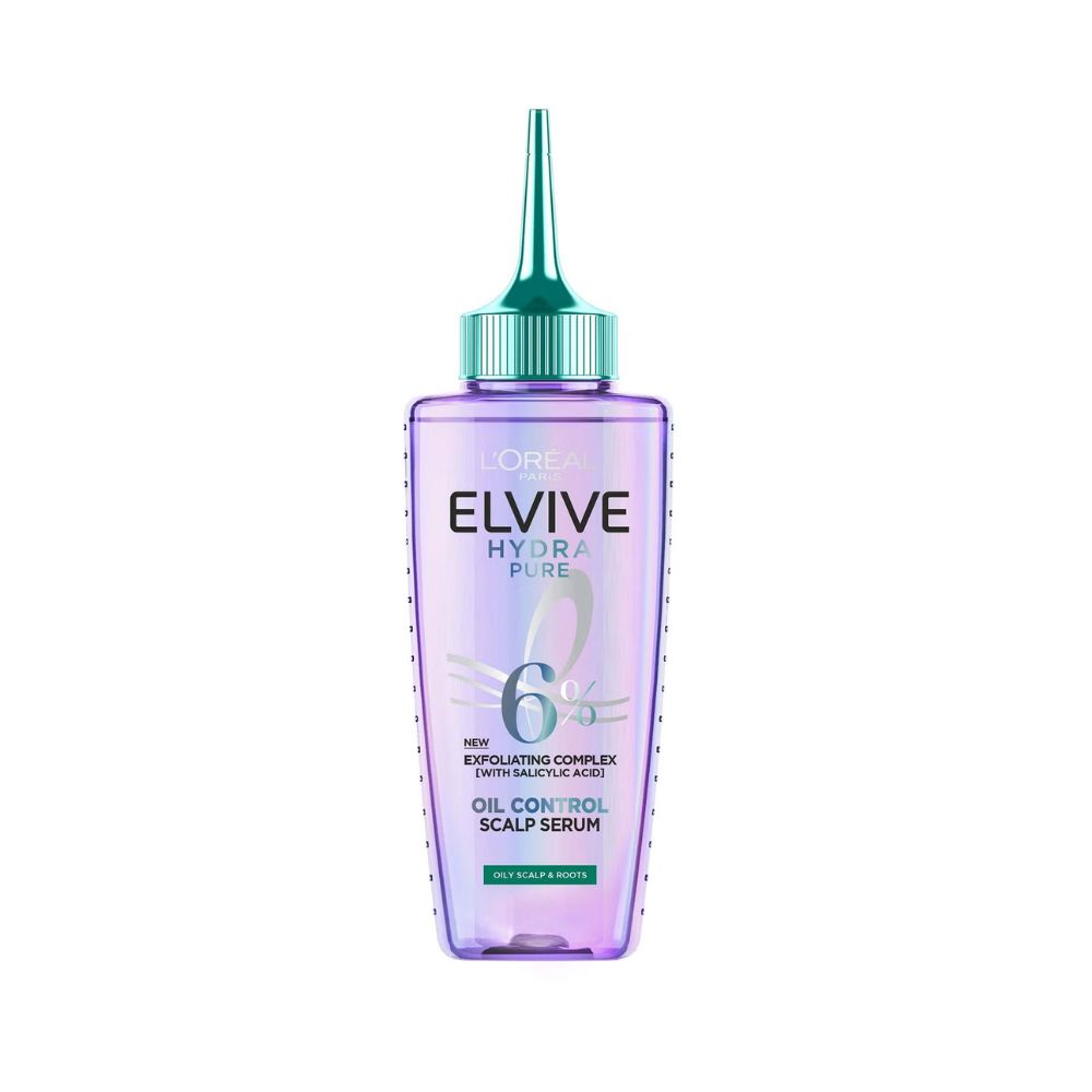 L'Oréal Paris Elvive Hydra Pure Scalp Serum, Shampoo and Conditioner Set for Oily Roots and Dehydrated Lengths