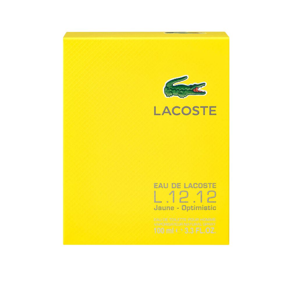 Lacoste Eau de Lacoste L.12.12 Pour Lui Jaune Eau de Toilette 100ml