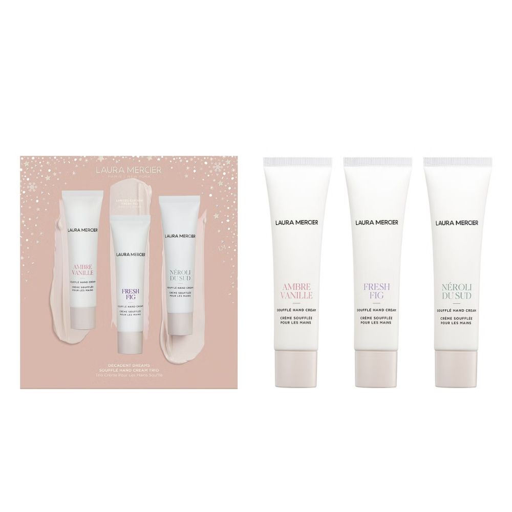 Laura Mercier Decadent Dreams Souffle' Hand Cream Trio