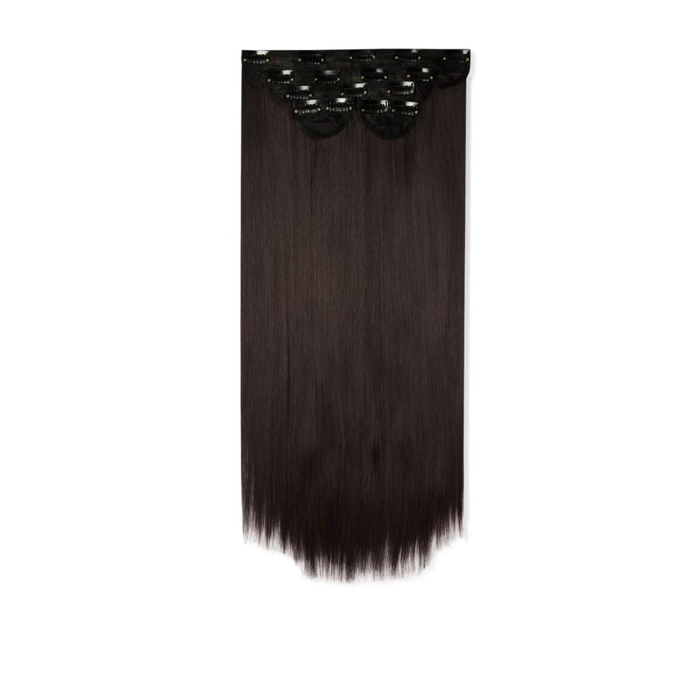 LullaBellz Super Thick 22" 5 Piece Straight Clip In Extensions (Various Shades)