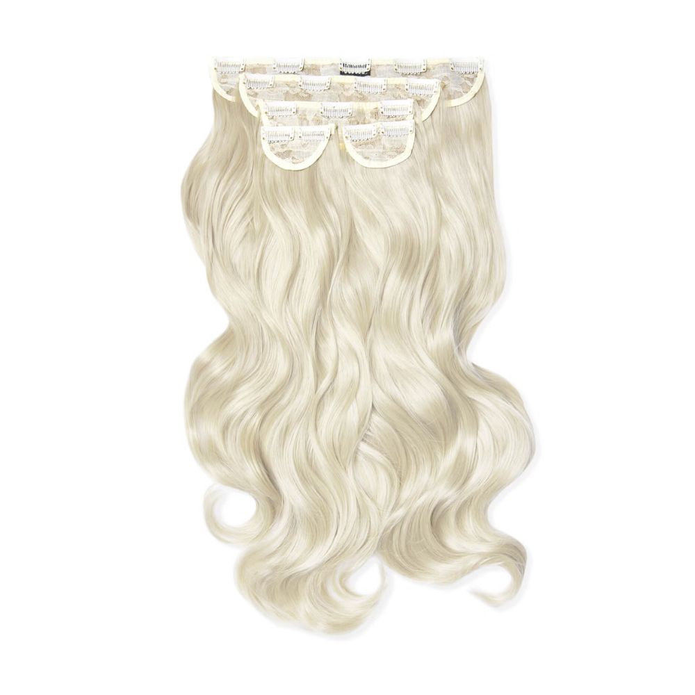 LullaBellz Super Thick 22" 5 Piece Curly Clip In Extensions (Various Shades)