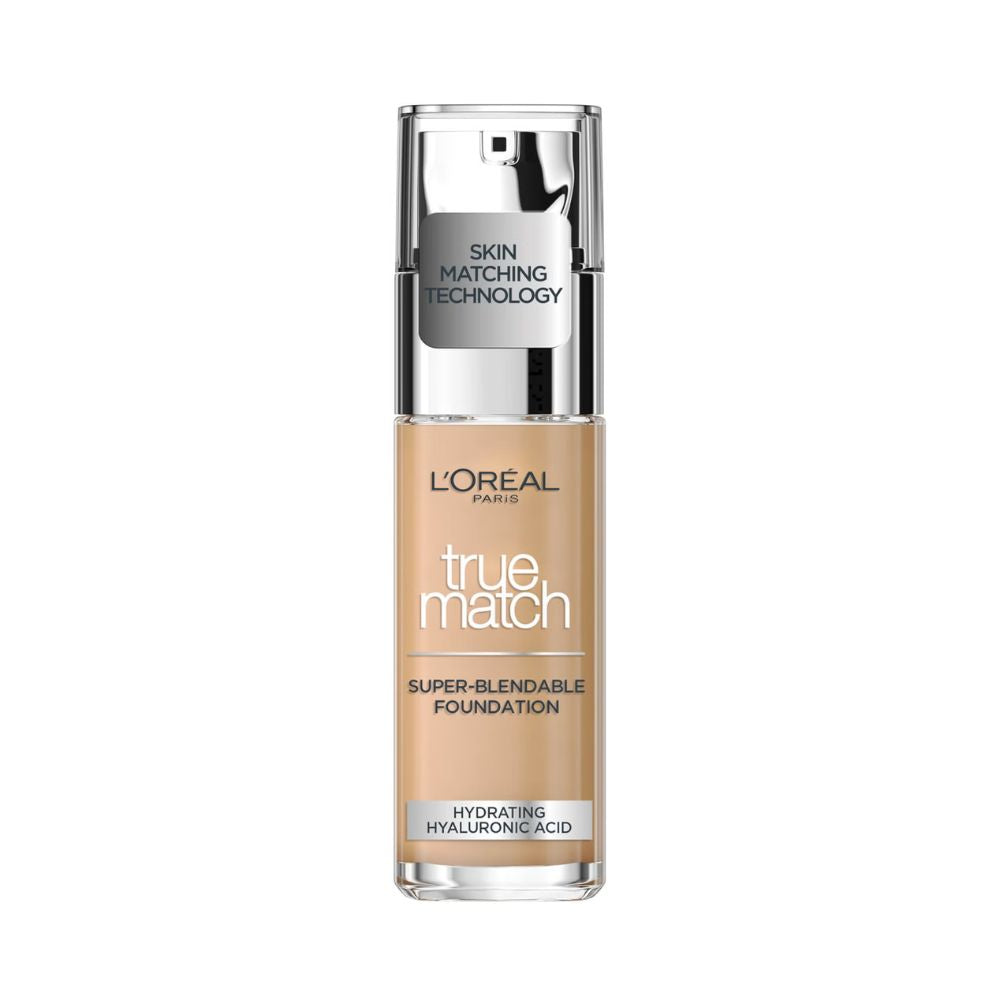 L'Oréal Paris True Match Liquid Foundation with SPF and Hyaluronic Acid 30ml (Various Shades)