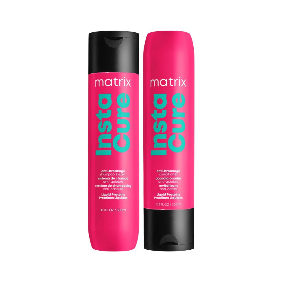 Matrix Total Results InstaCure Anti-Breakage Shampoo and Conditioner 300ml Duo for Damaged Hair