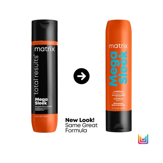 Matrix Total Results Mega Sleek Shea Butter Conditioner for Frizzy Hair 300ml