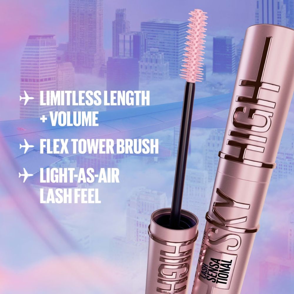 Maybelline Lash Sensational Sky High Mascara Bundle (Various Shades)