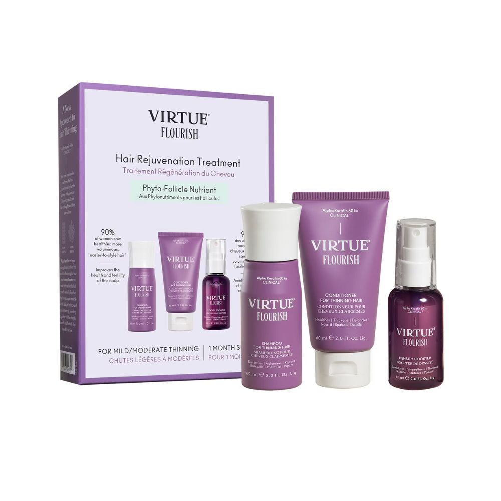 VIRTUE Flourish Hair Rejuvenation Treatment Kit