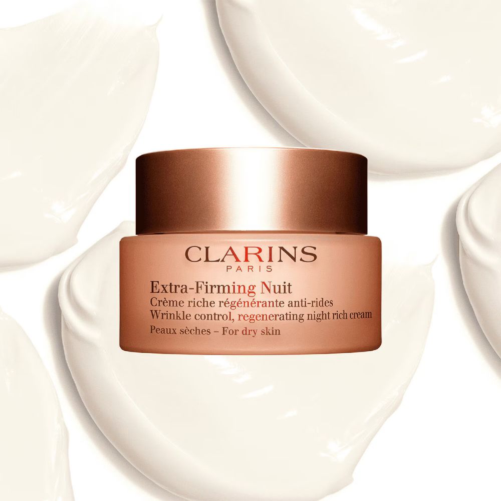 CLARINS Extra-Firming Regenerating Anti-Wrinkle Night Cream for Dry Skin