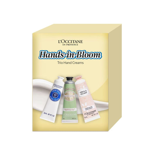 L'OCCITANE Hand In Bloom - Trio Hand Creams