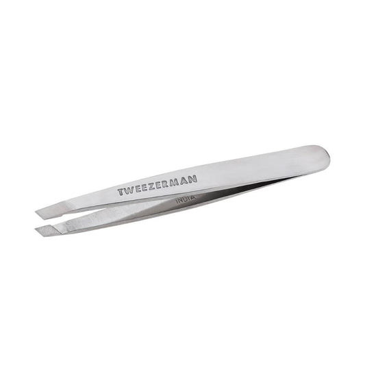 Tweezerman Mini Slant Tweezer - Classic Stainless
