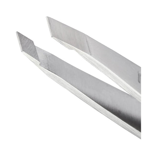 Tweezerman Mini Slant Tweezer - Classic Stainless