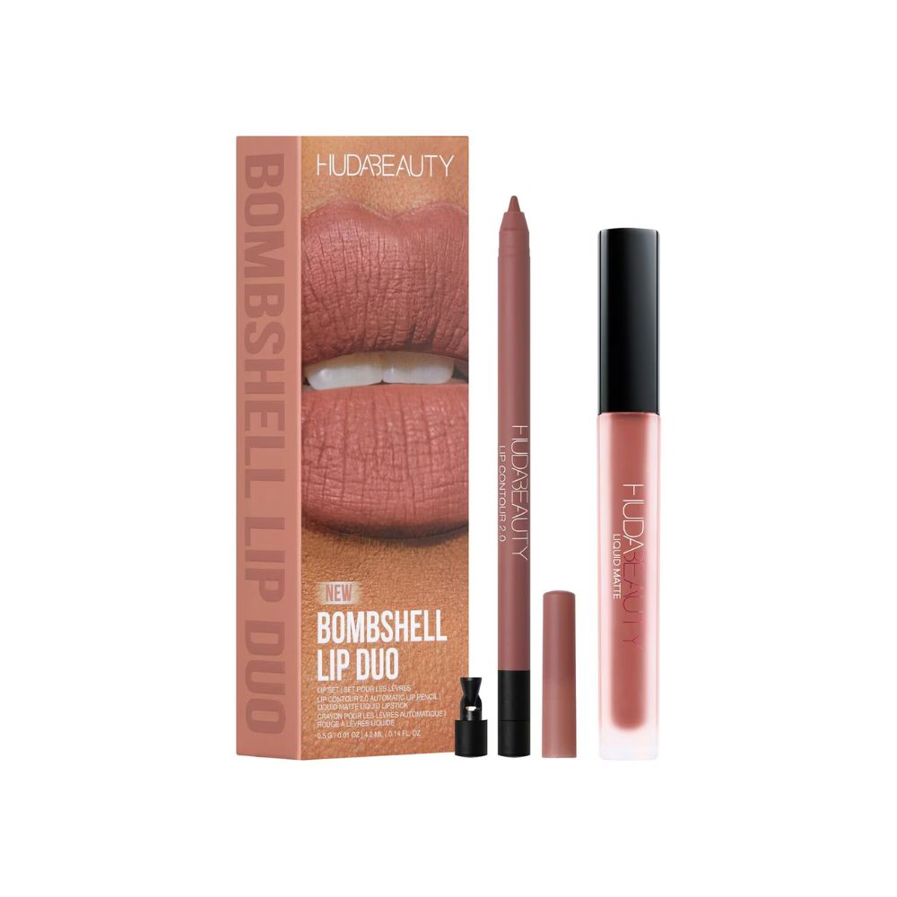 HUDA BEAUTY Bombshell Lip Duo