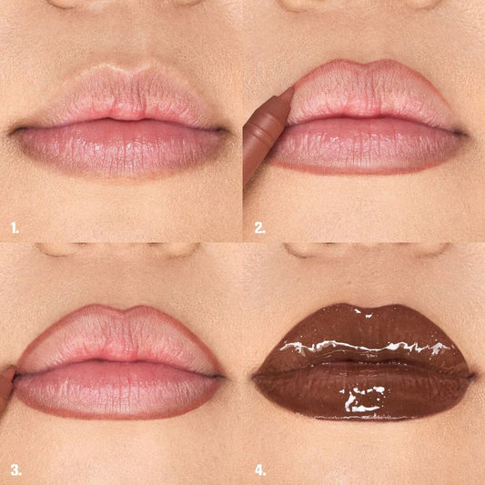 HUDA BEAUTY Juicy Coco Lip Duo