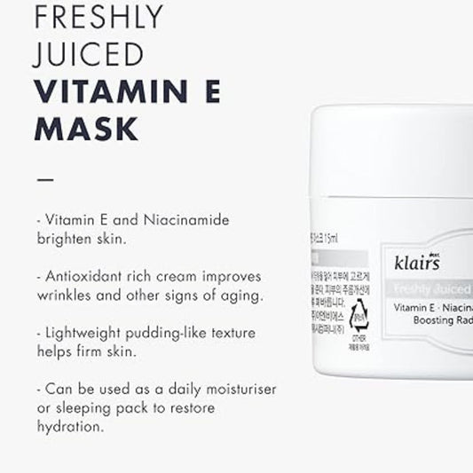 Dear, Klairs - Freshly Juiced Vitamin E Mask MINI