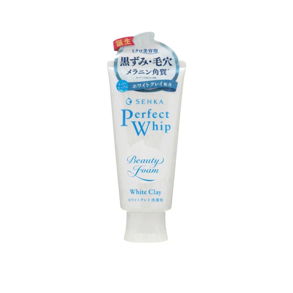 Shiseido - Senka Perfect Whip White Clay Beauty Face Foam
