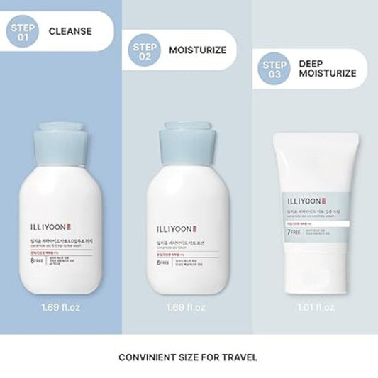 ILLIYOON - Ceramide Ato Travel Kit