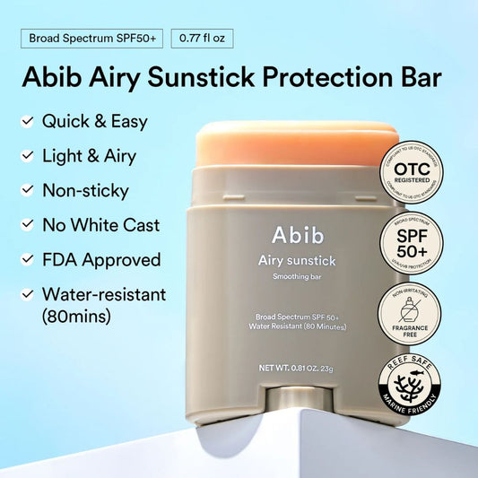 Abib - Airy Sunstick Smoothing Bar 23g