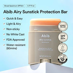 Abib - Airy Sunstick Smoothing Bar 23g