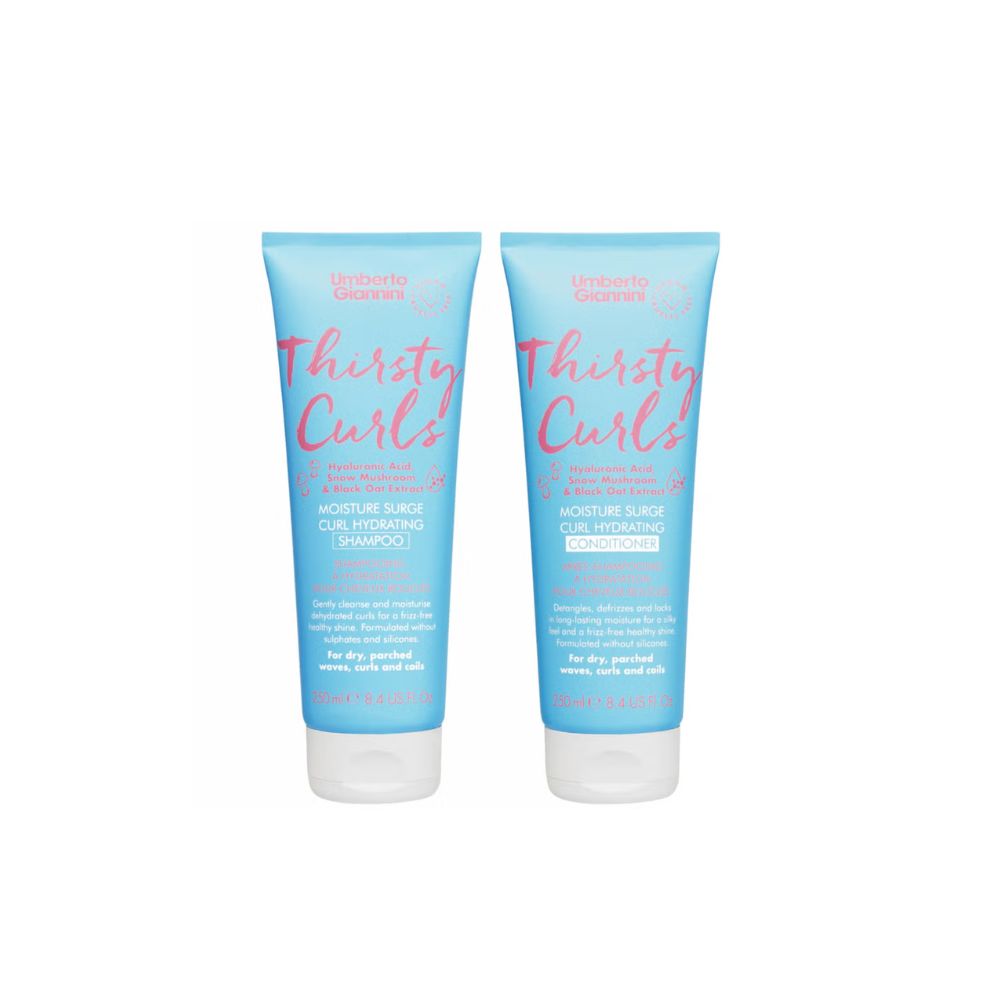 Umberto Giannini Thirsty Curls Shampoo and Conditioner Duo