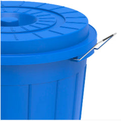 Cosmoplast Round Plastic Drums with Lid 70L