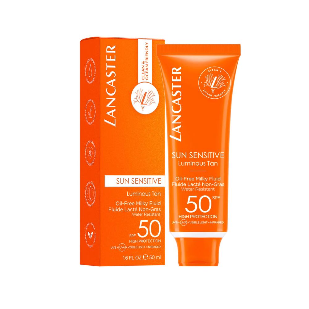 Lancaster Sun Sensitive Oil-Free Face Sun Protection Cream SPF50 50ml