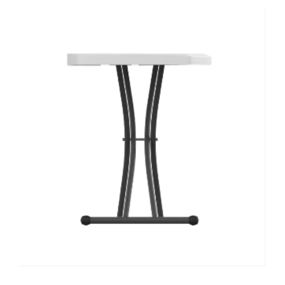 Adjustable Folding Table with Steel Legs