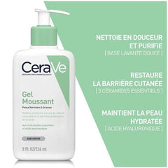 CeraVe Foaming Cleanser (Gel Moussant) 473 ml