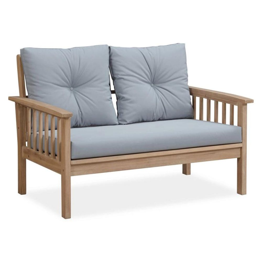 Morocco 4-Seater Acacia Wood Sofa Set