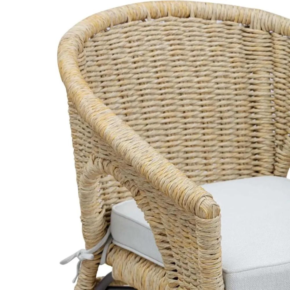 Barany Aluminum & Wicker Dining Chair (64 x 70 x 78 cm, 2 Pc.)