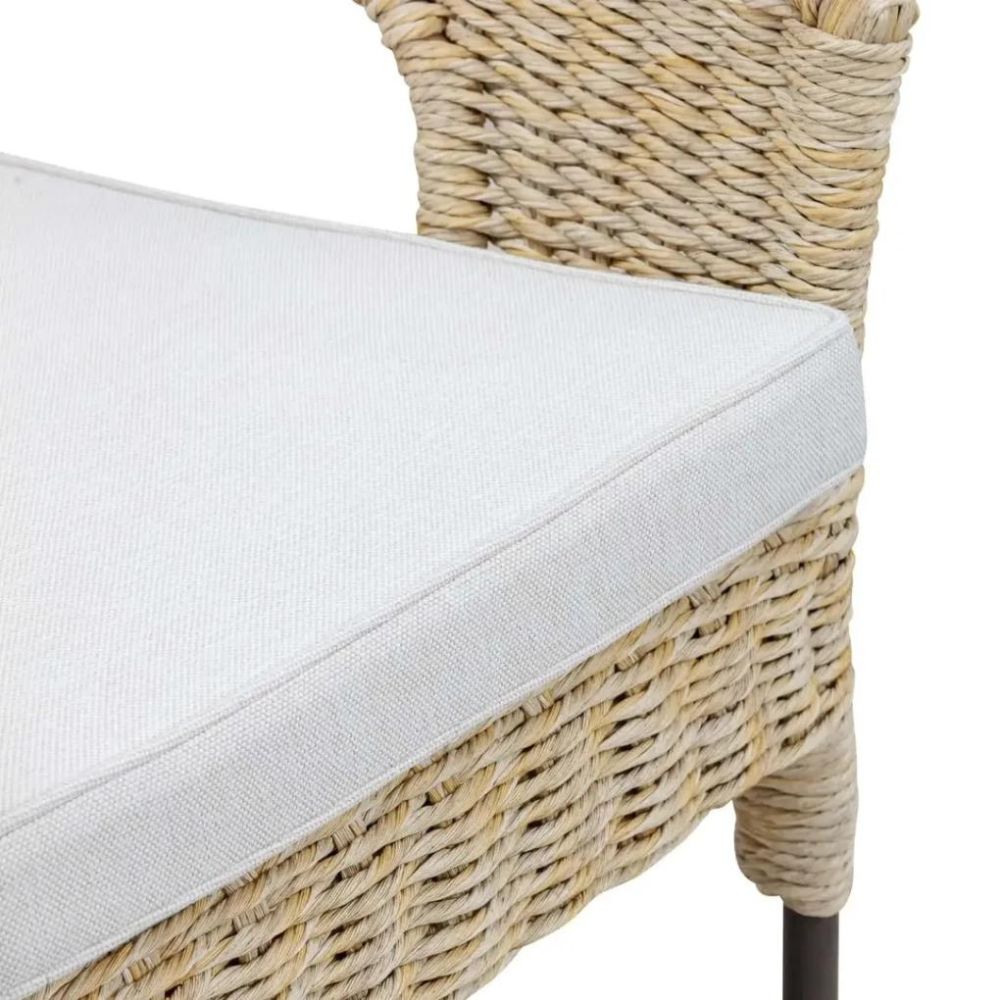 Barany Aluminum & Wicker Dining Chair (64 x 70 x 78 cm, 2 Pc.)