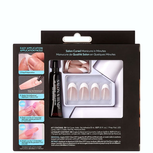 Kiss Salon X-tend LED Soft Gel System - Pure