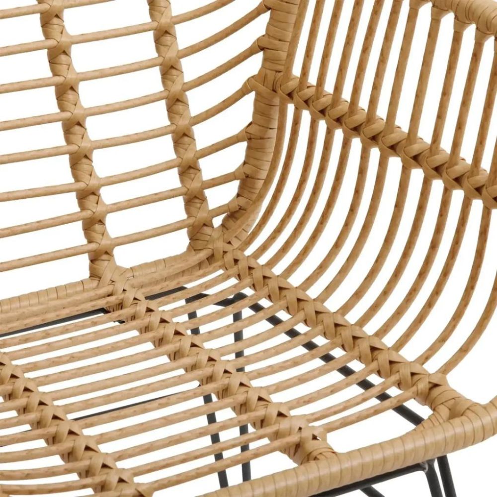 Hesperide Lambada Rattan Dining Chair (2 Pc., 56 x 60 x 84 cm)