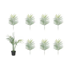 FEJKA Artificial potted plant, in/outdoor Kentia palm, 23 cm